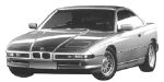 BMW E31 P1B96 Fault Code